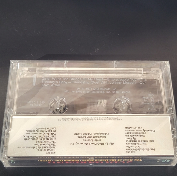 Judy Garland The Best of the Decca Years Cassette - Picture 3 of 6